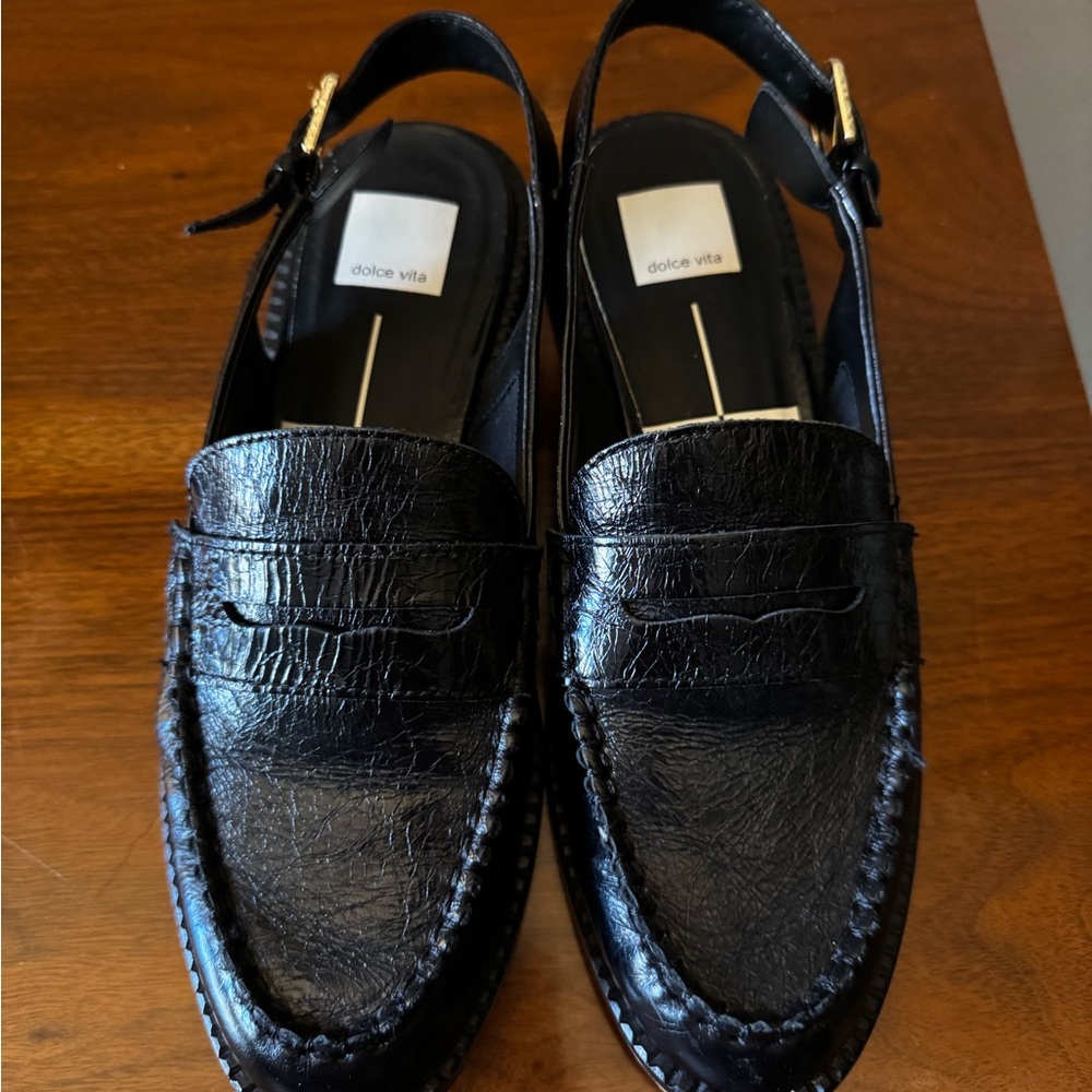Dolce Vita Black Loafers
